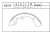 FORD USA E92Z2200B Brake Shoe Set